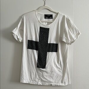 DomRebel Montreal Medium black studded T-shirt